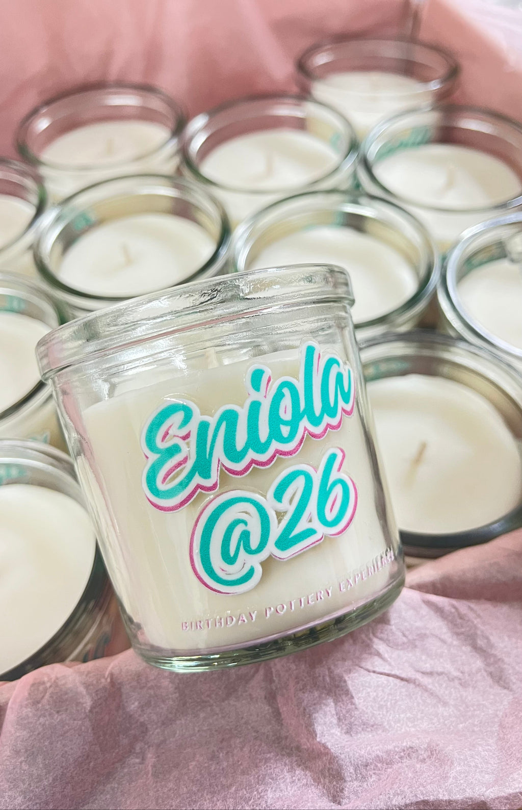 Embossed Candles