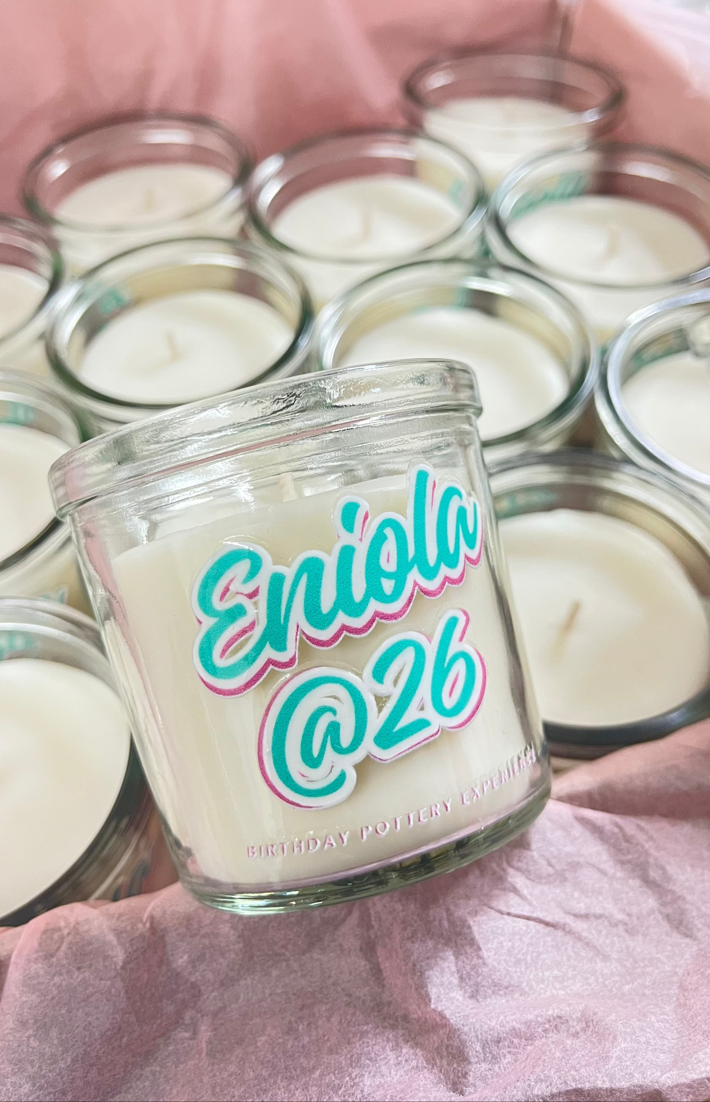 Embossed Candles