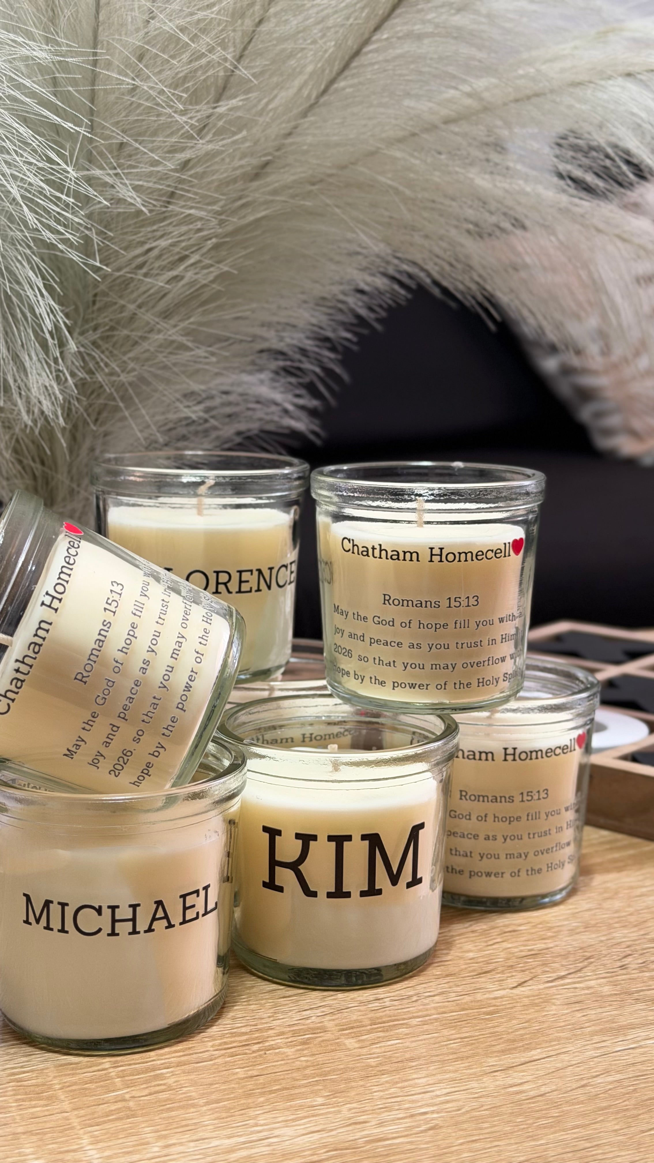 Embossed Candles