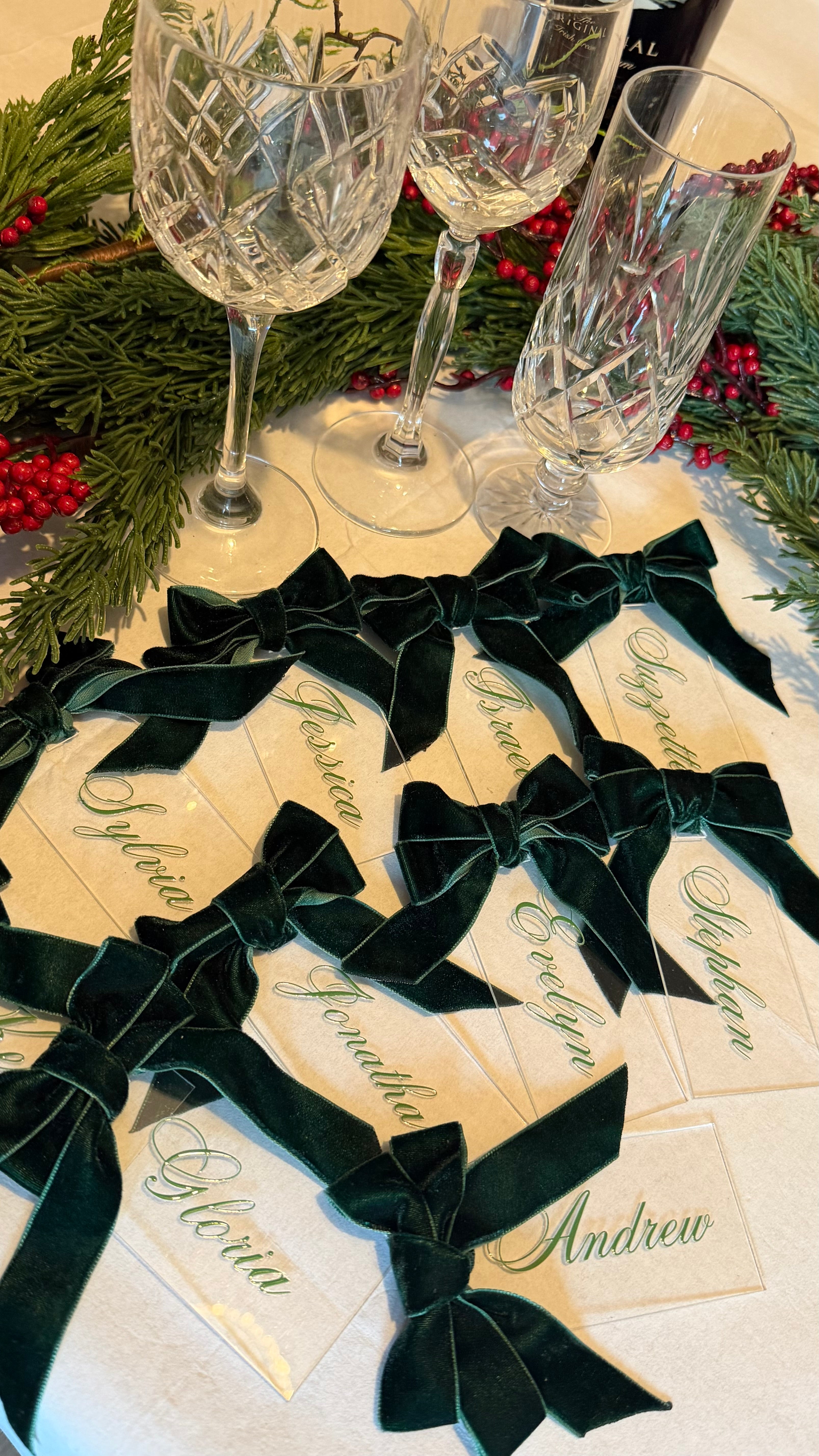Signature Acrylic Name Tags