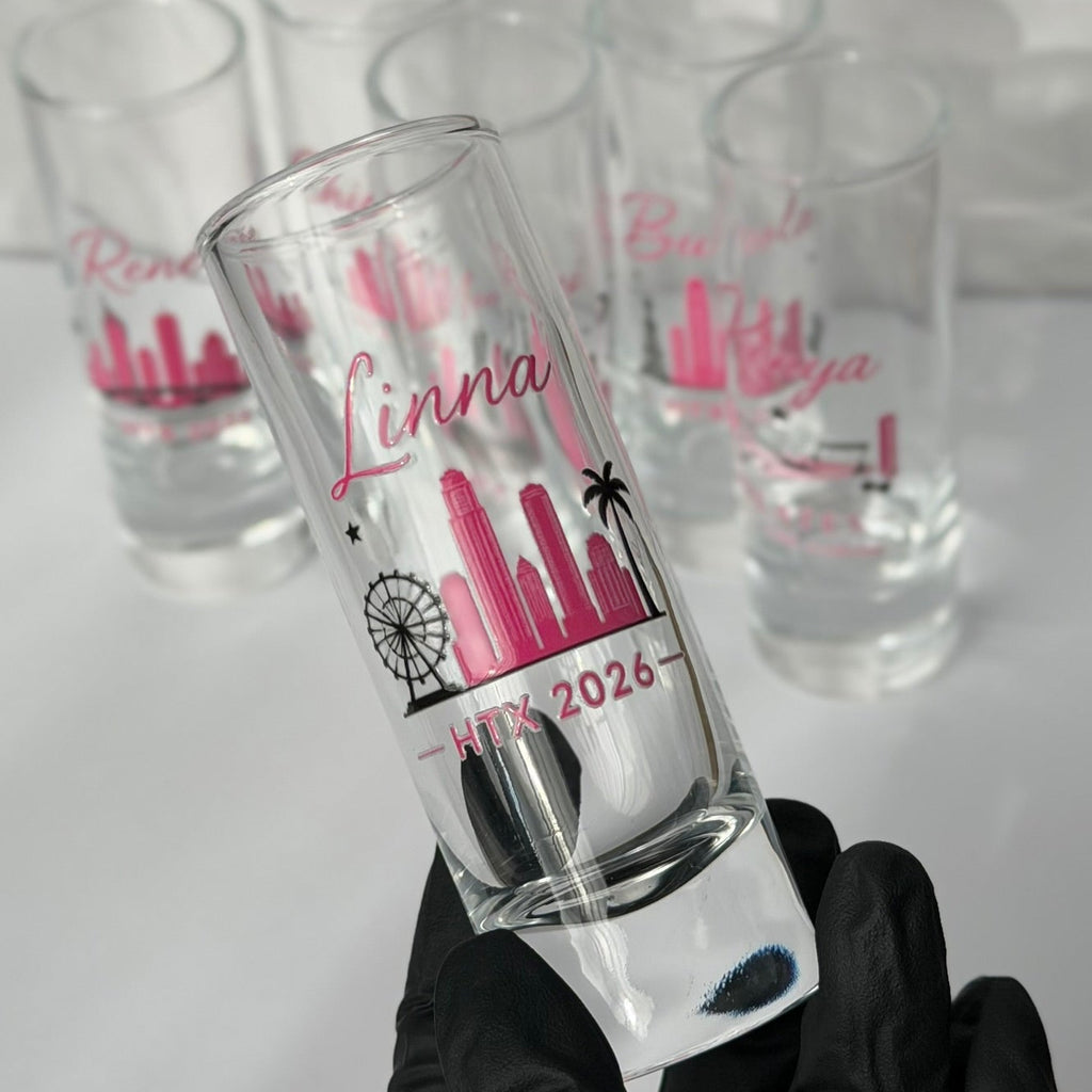 Custom Embossed Shot Glasses