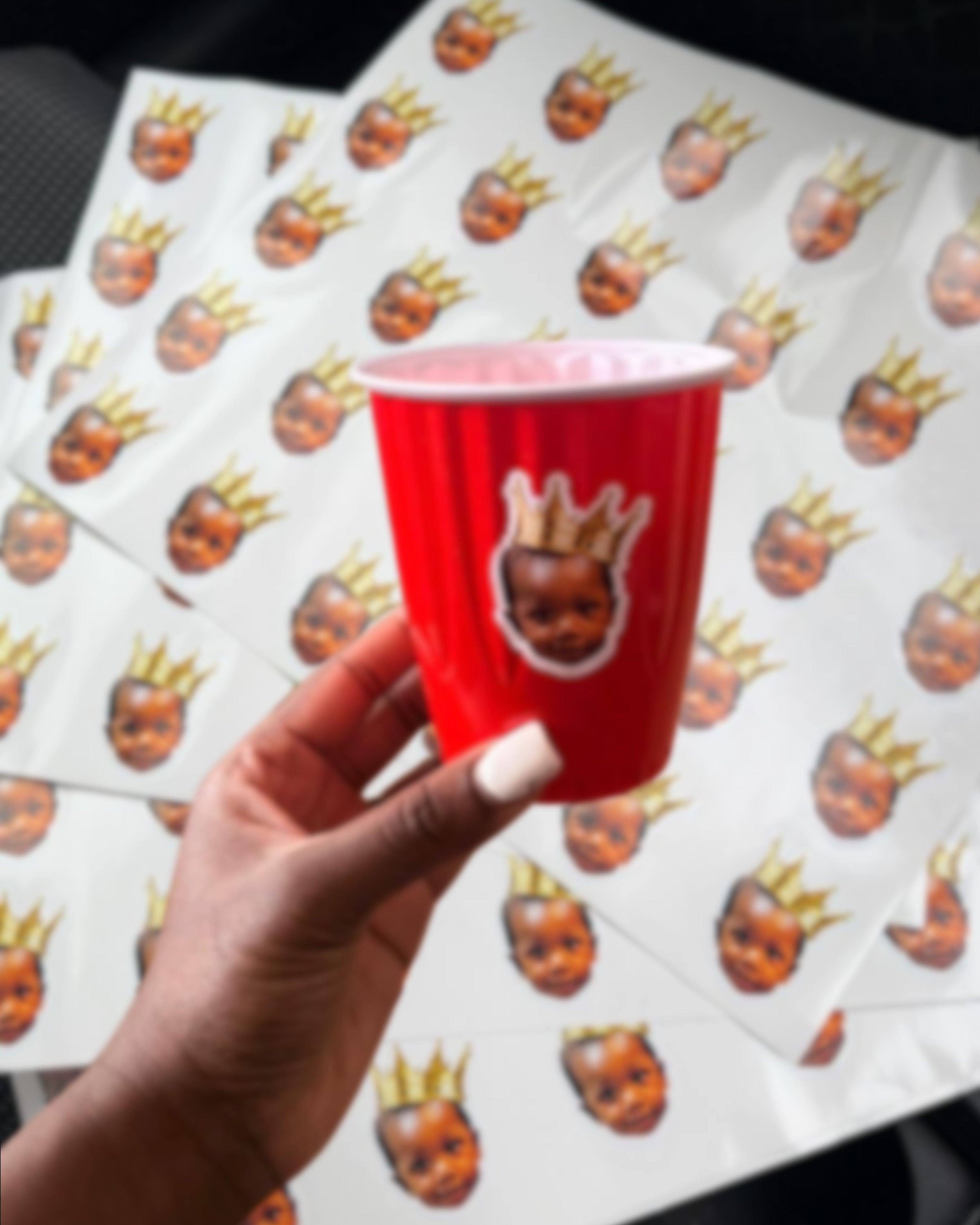 Cut-to-shape Stickers